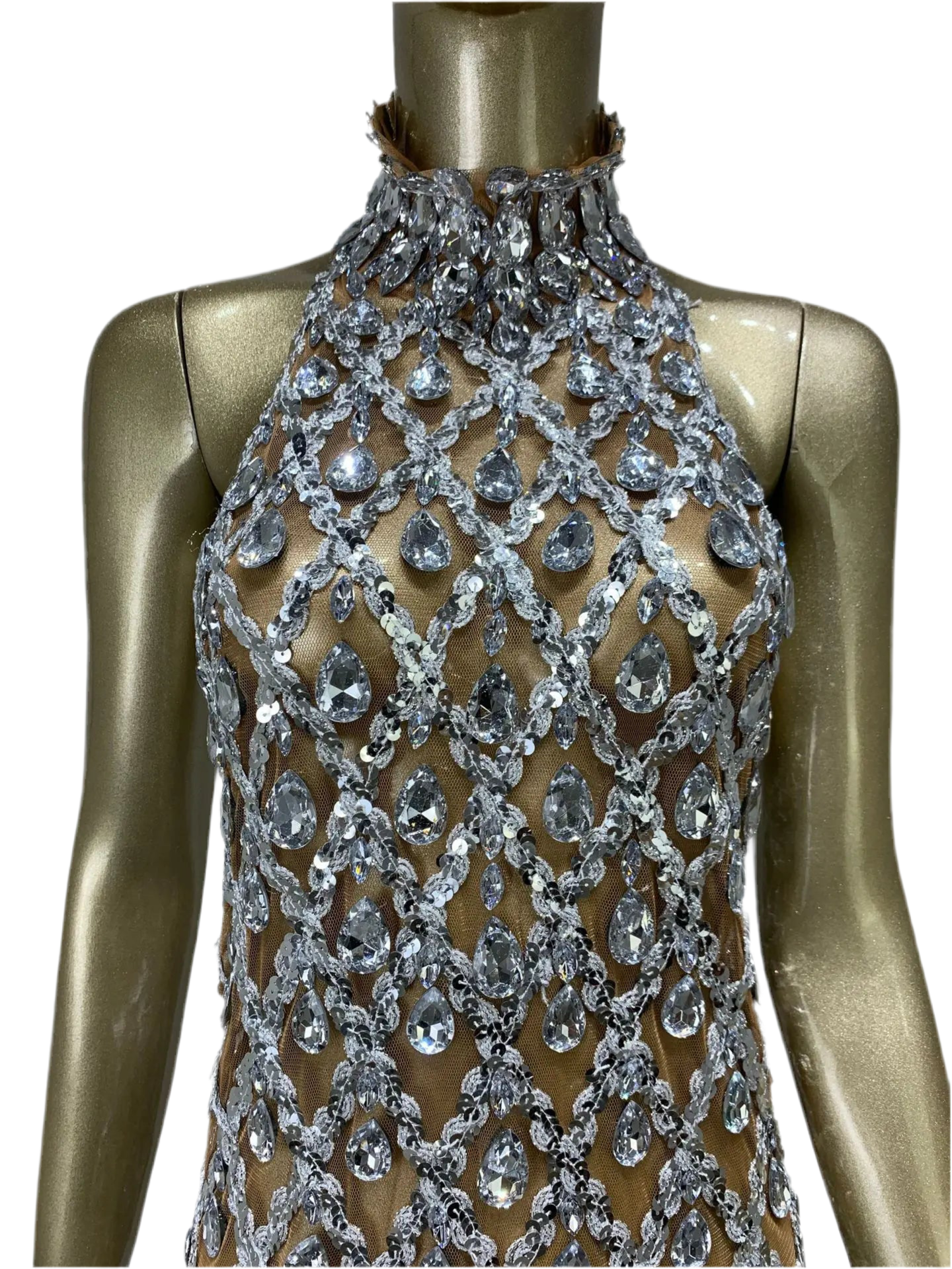 Golden Temptation Mini Dress – Sparkly Long-Sleeve Party Dress