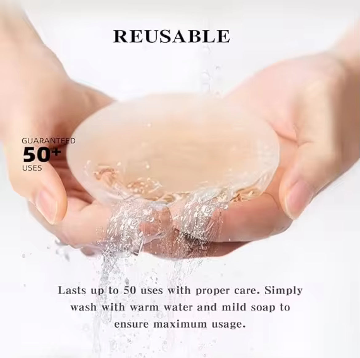 Invisible Nipple Covers – Reusable Silicone Pasties for Women