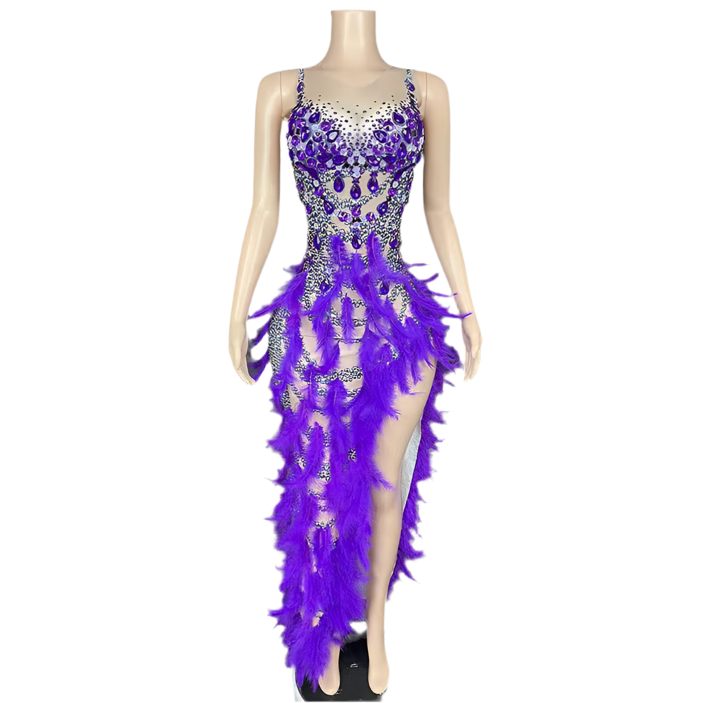 Royal Plum Fantasy Gown