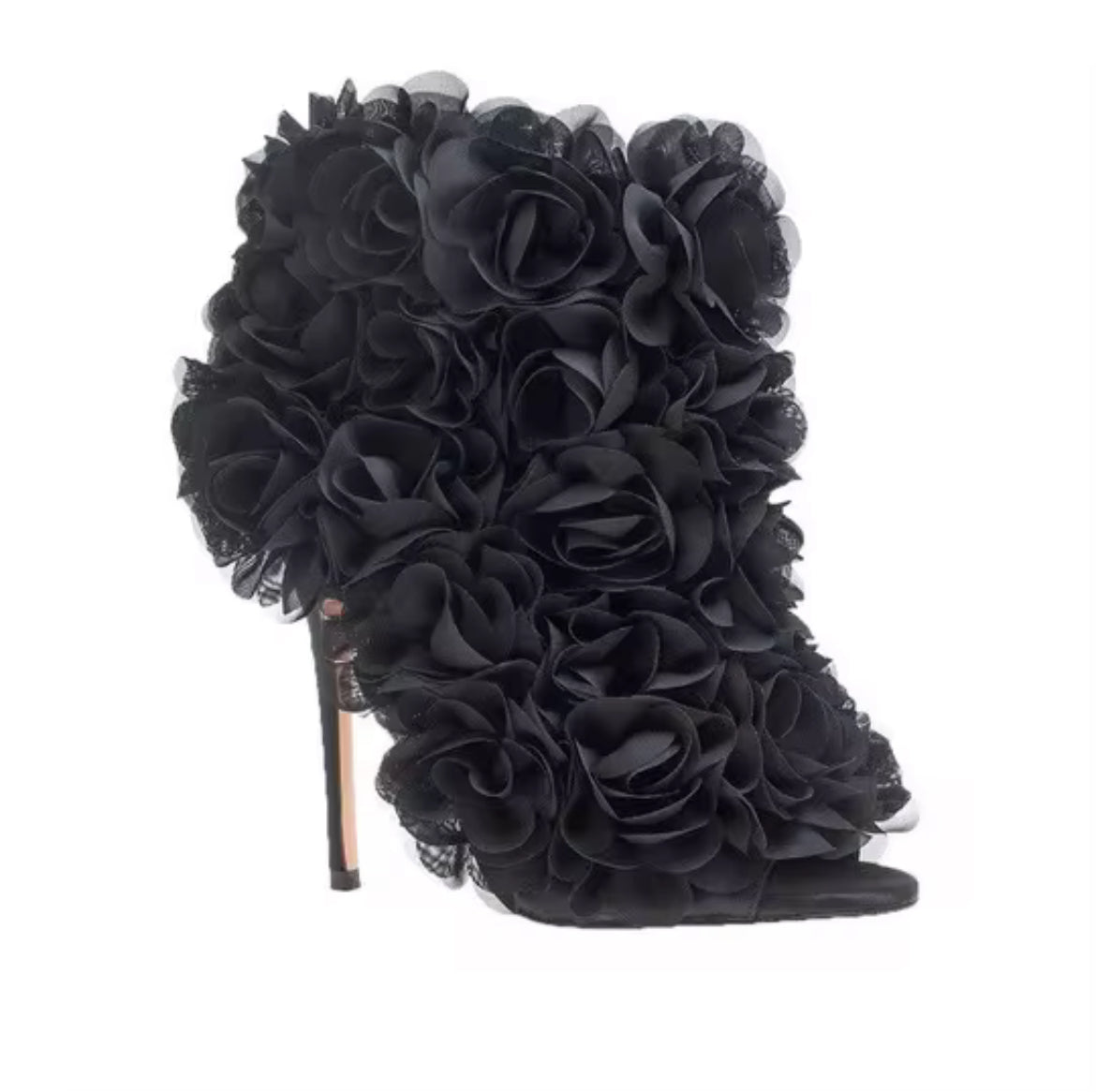 “Floral Fantasy 3D Rose Heels-Garden Goddess Collection