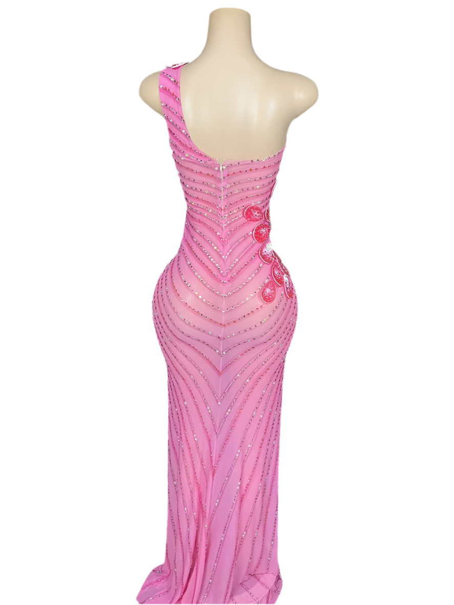 “FlamingFantasy Gown”