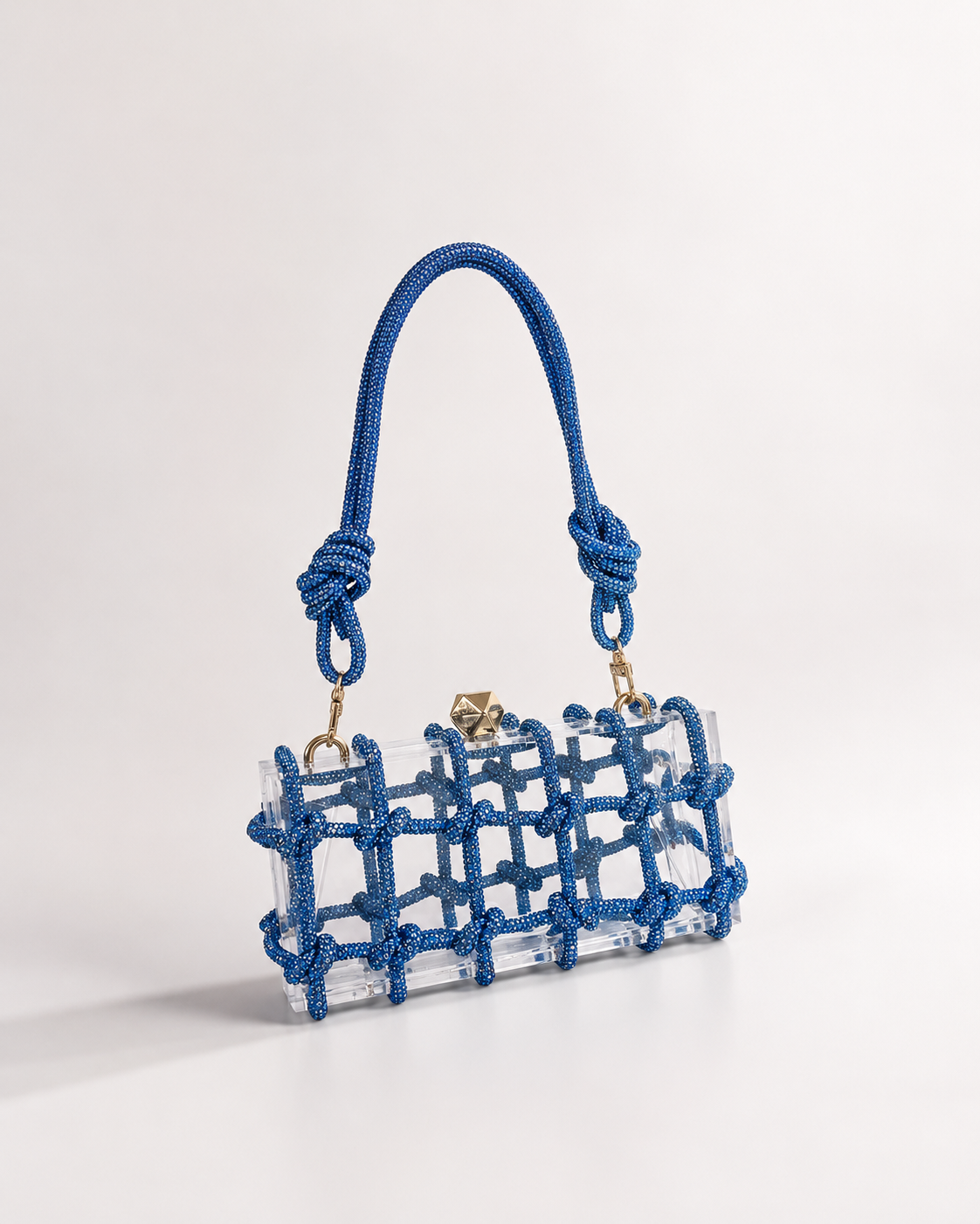 "Diamond Knot Clutch"