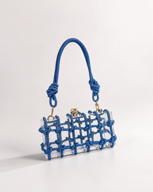 "Diamond Knot Clutch"