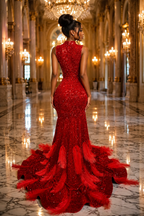 "Sinful in Scarlet"