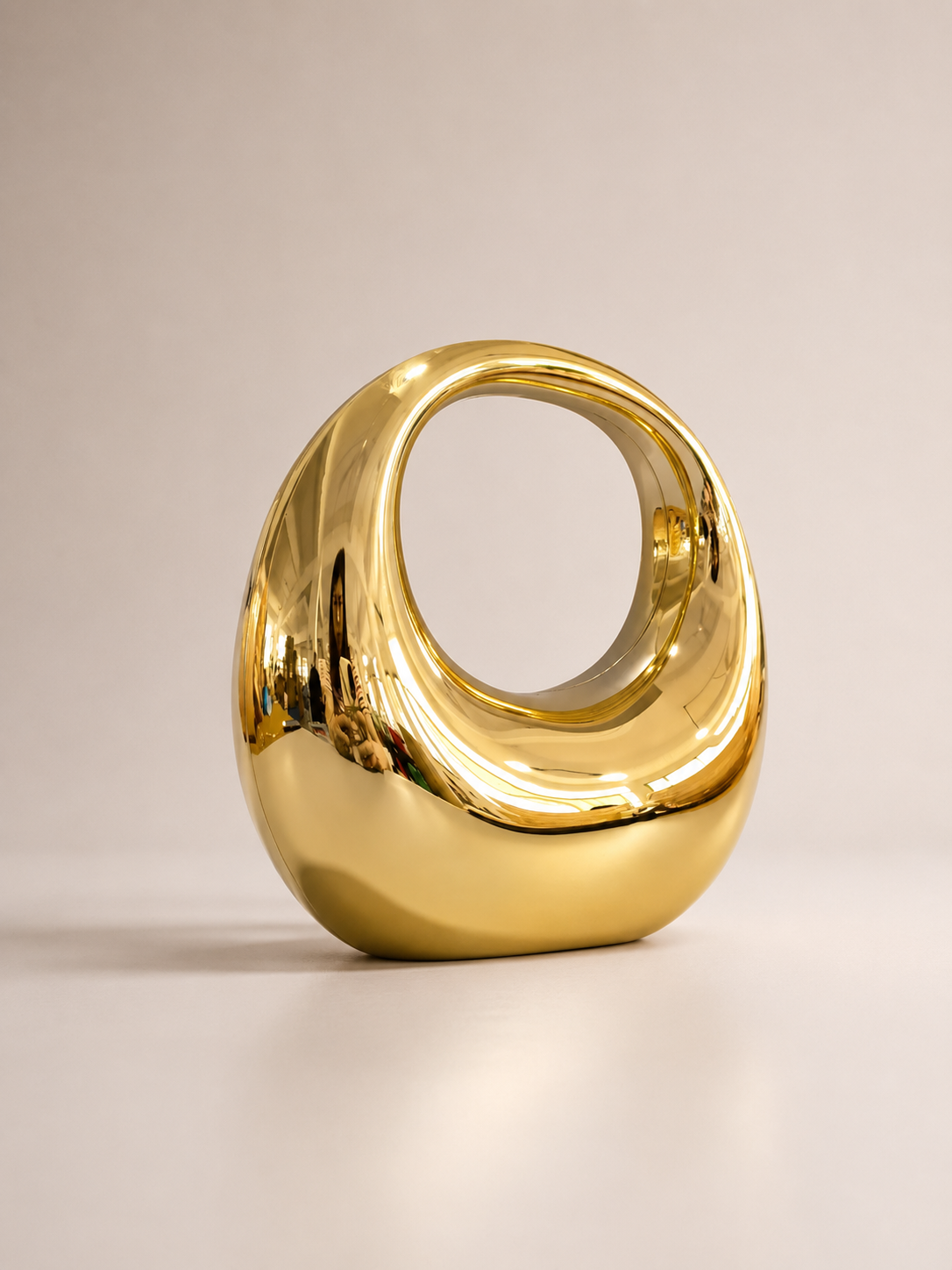 "Golden Wave Clutch"